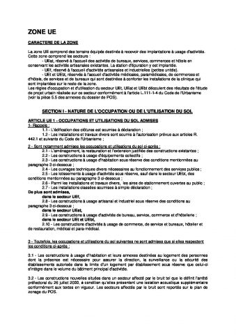ZONE UE