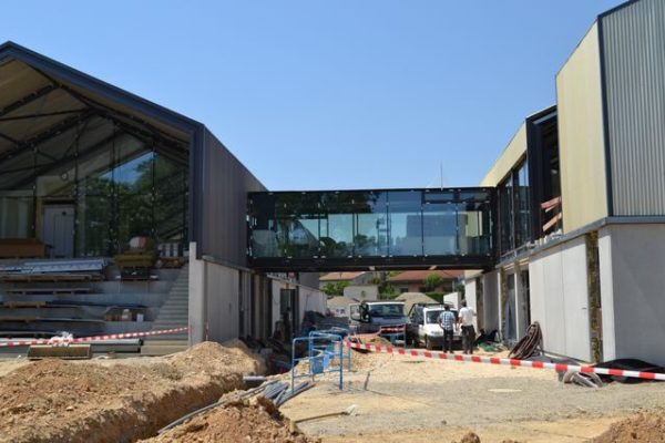 Travaux du bâtiment « les granges » au 14 juin