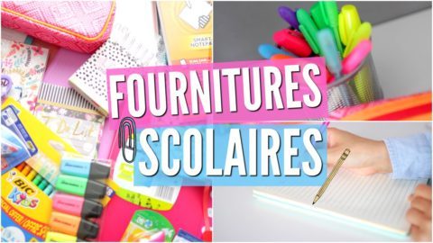 Les fournitures scolaires pour la rentrée de septembre 2019 en ligne