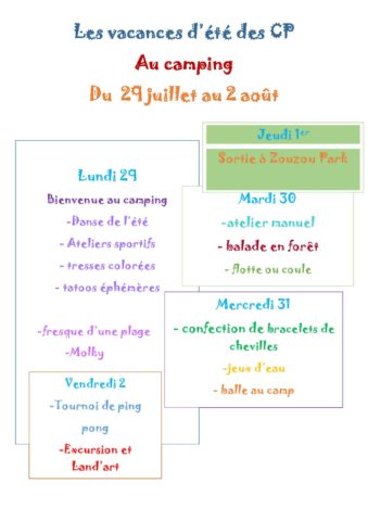 planning alsh aout CP