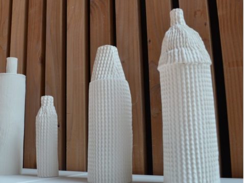 Exposition d’un atelier céramique à la médiathèque