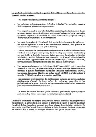 liste personnels prioritaires