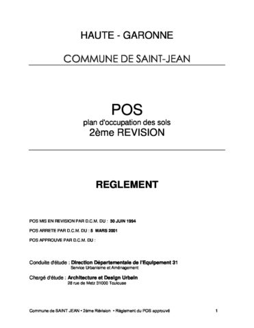 dispositions générales