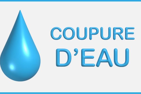 Réparations et Coupures d’eau en cours