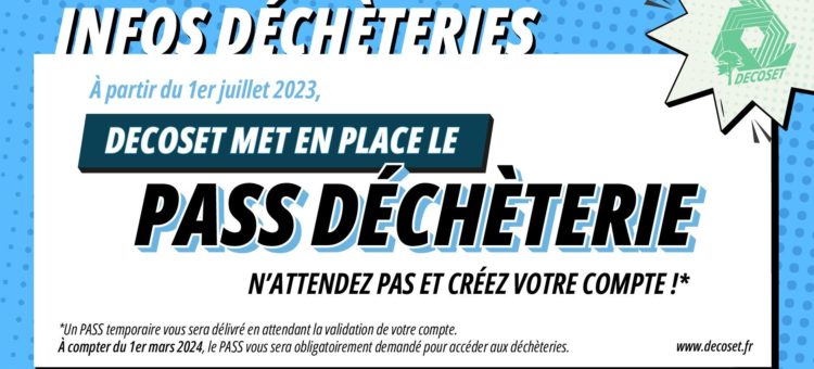 Accès déchèterie