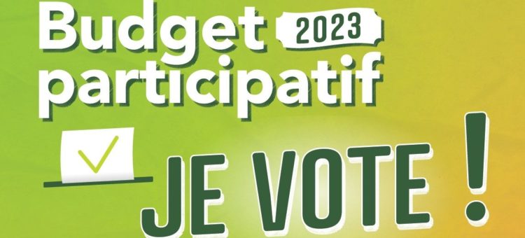 Budget participatif : le vote est ouvert