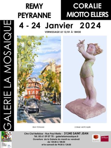 affiche expo Peyranne Miotto Ellers