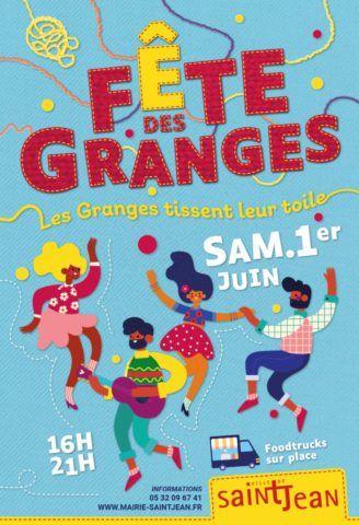 Affiche Fête des granges 2024