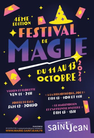 Affiche Festival de Magie 2024