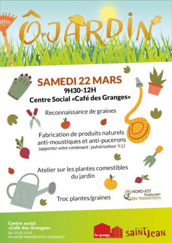 Affiche O jardin 22 mars 25-100