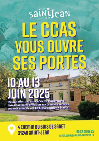 Affiche Semaine du CCAS 2025