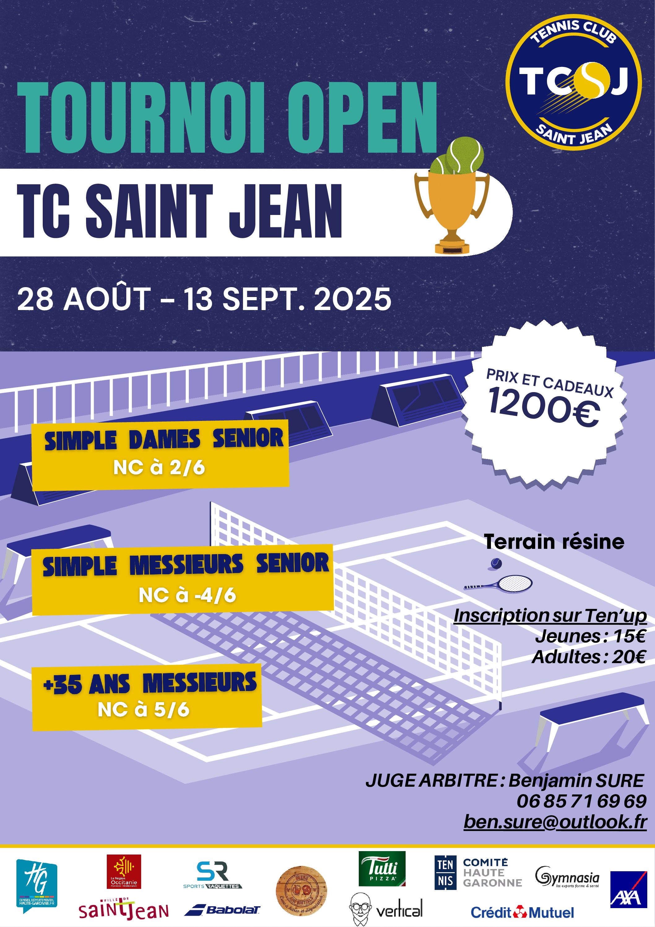 Tournoi Open Tennis Club