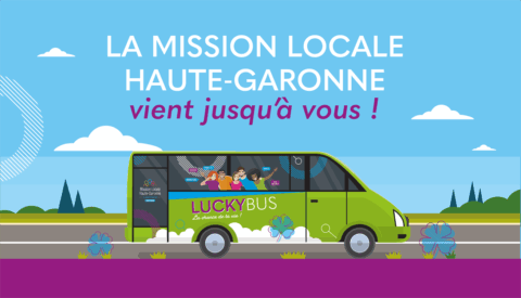 Le Lucky bus à Saint-Jean