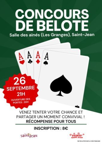 Concours de Belote