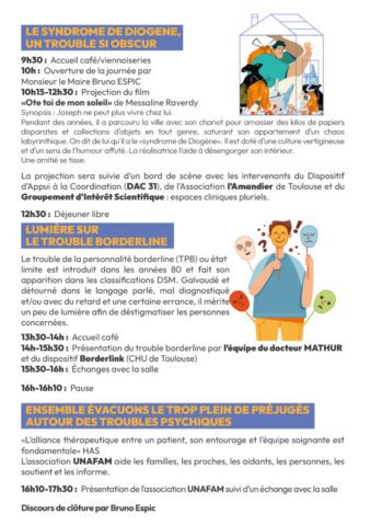 Programme SISM 2025