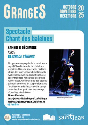 Spectacle Chant des Baleines
