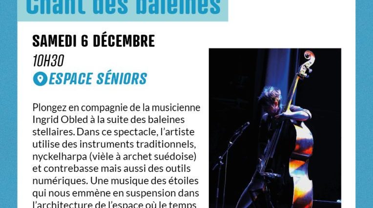 Spectacle Chant des Baleines