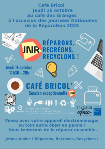 Café Bricol’ : Session exceptionnelle