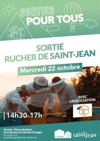 Sortie au rucher de Saint-Jean