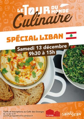 Tour du Monde culinaire : Liban