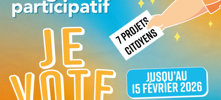 Budget participatif : Place au vote !
