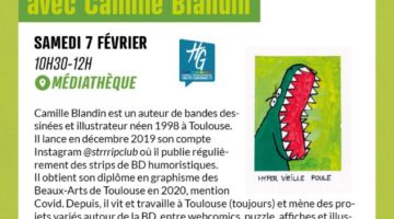 Rencontre/Atelier avec Camille Blandin