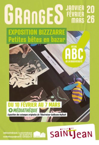 EXPOSITION BIZZZARRE Petites bêtes en bazar