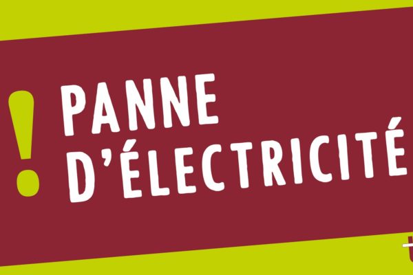 PANNE D’ÉLECTRICITÉ COUBERTIN/LADOUMÈGUE