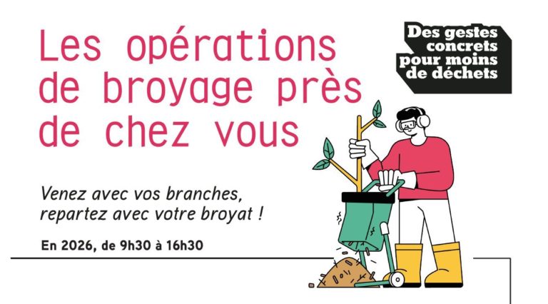 Opération de broyage