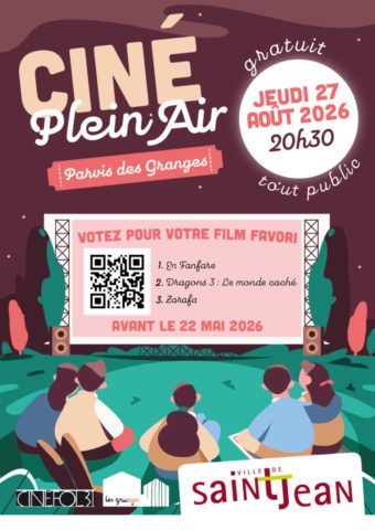 Ciné plein air : Votez !