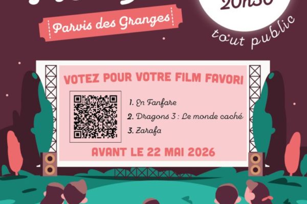 Ciné plein air : Votez !