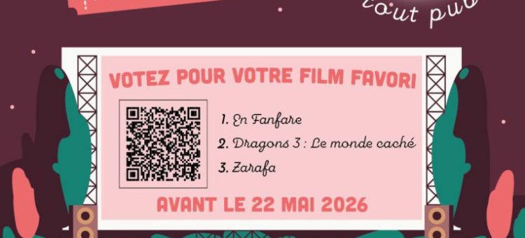 Ciné plein air : Votez !
