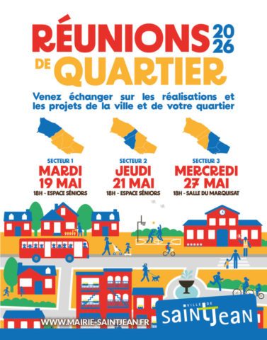 Affiche réunions de quartier 2026 MAG 22×28