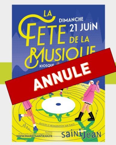 Fête de la musique annulée