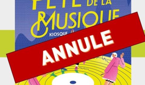 Fête de la musique annulée
