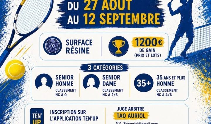 Tournoi OPEN Tennis Club