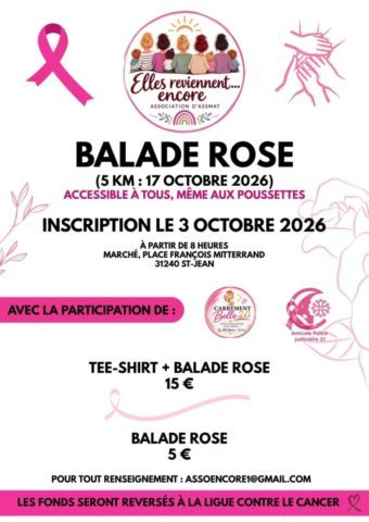 Balade rose